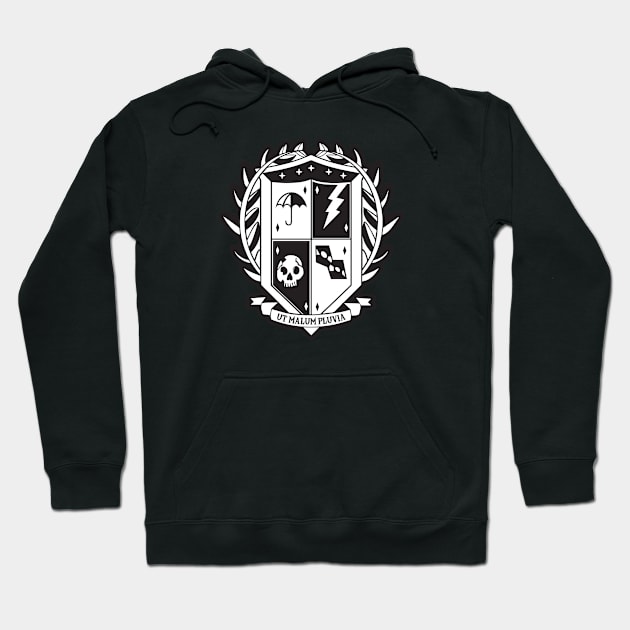 Umbrella Academy Crest (large) Hoodie by stickerfule